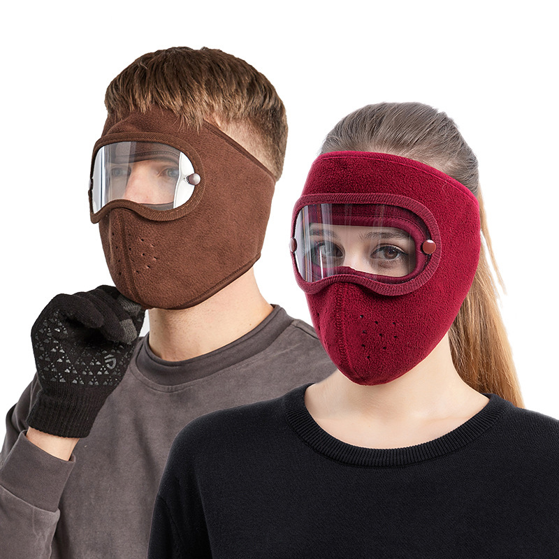 Anti Pollution Mask - Winter winddichte Anti-Staub-Vollgesichtsmaske Radfahren Ski atmungsaktive