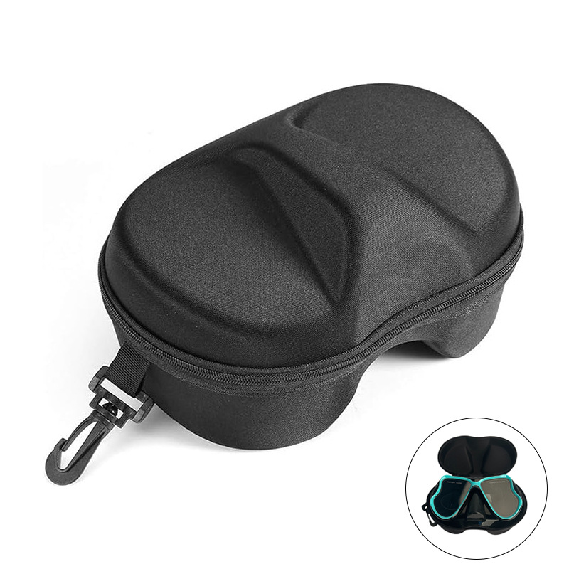 Mask Case Hard Shell - EVA-Hartschalen-Aufbewahrungskoffer für Skibrillen, kratzfeste Schutzbox für