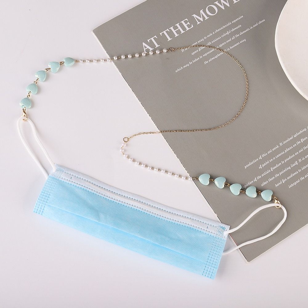 Mask Chain Holder - Maskenband, Lesebrillenhalter, Brillenzubehör, Brillenkette, Perlenkette, Brillenband,