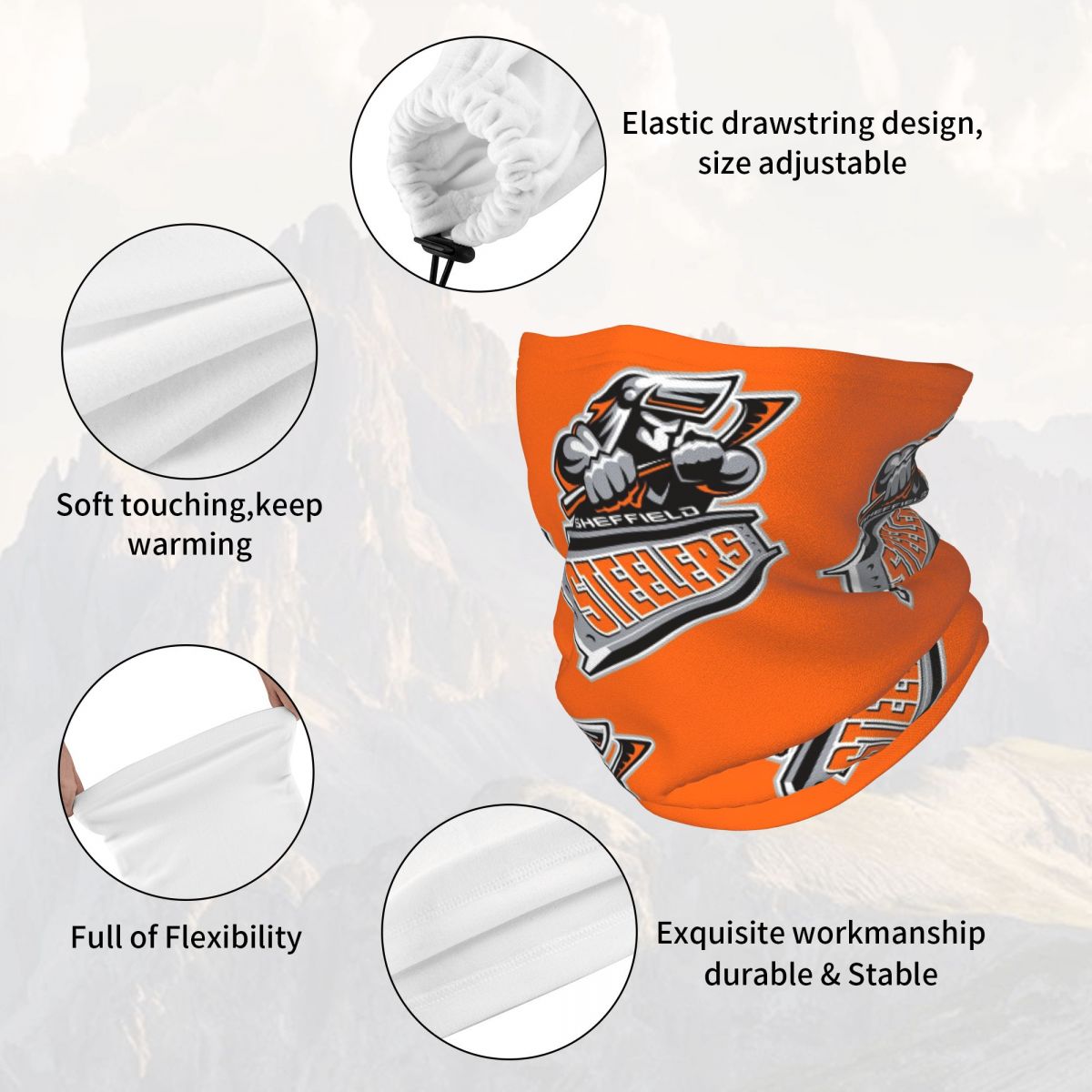 Sheffield Steelers Bandana-Hal – Neck Gaiter Face Cover Bewertung und Preis