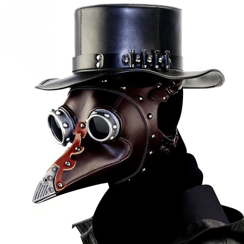 PU-Leder Pestdoktor-Maske Grus – Disposable Surgical Mask Bewertung und Preis