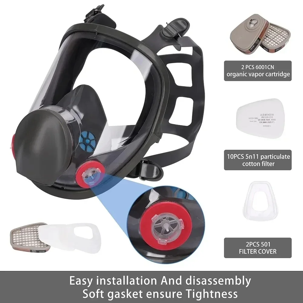 6800 Antibeschlag-Vollgesichts – Anti Pollution Mask Bewertung und Preis