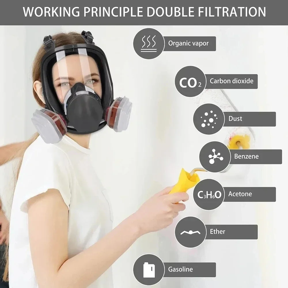 6800 Antibeschlag-Vollgesichts – Anti Pollution Mask Bewertung und Preis
