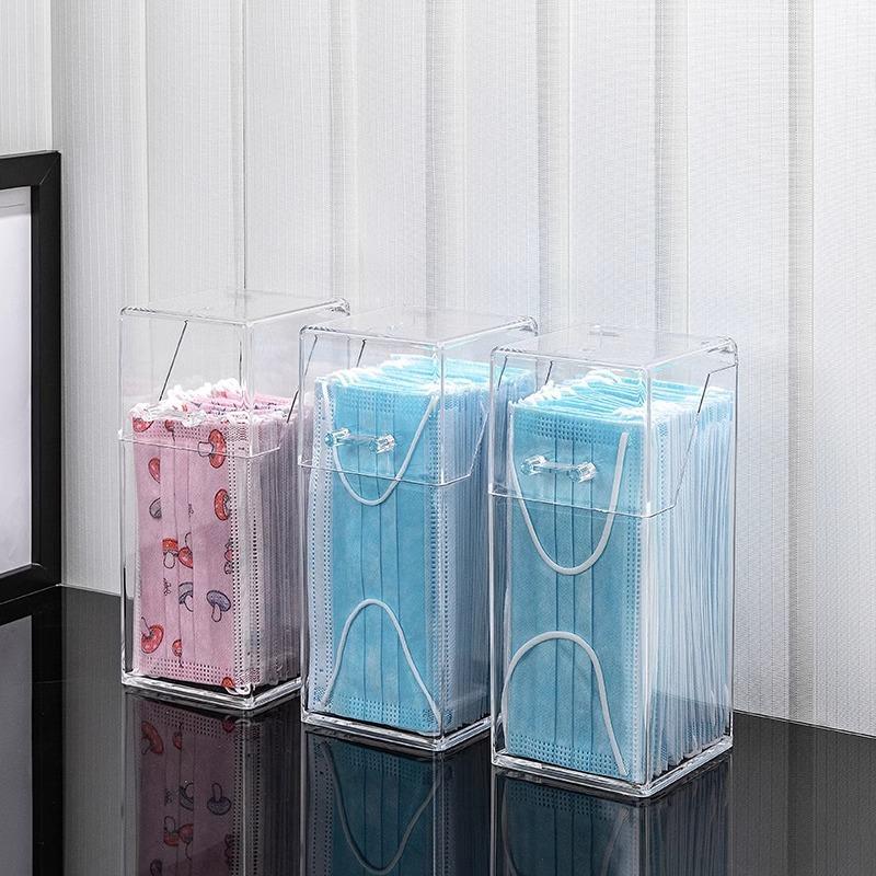 Neue transparente Maskenaufbew – Face Mask Storage Box Bewertung und Preis