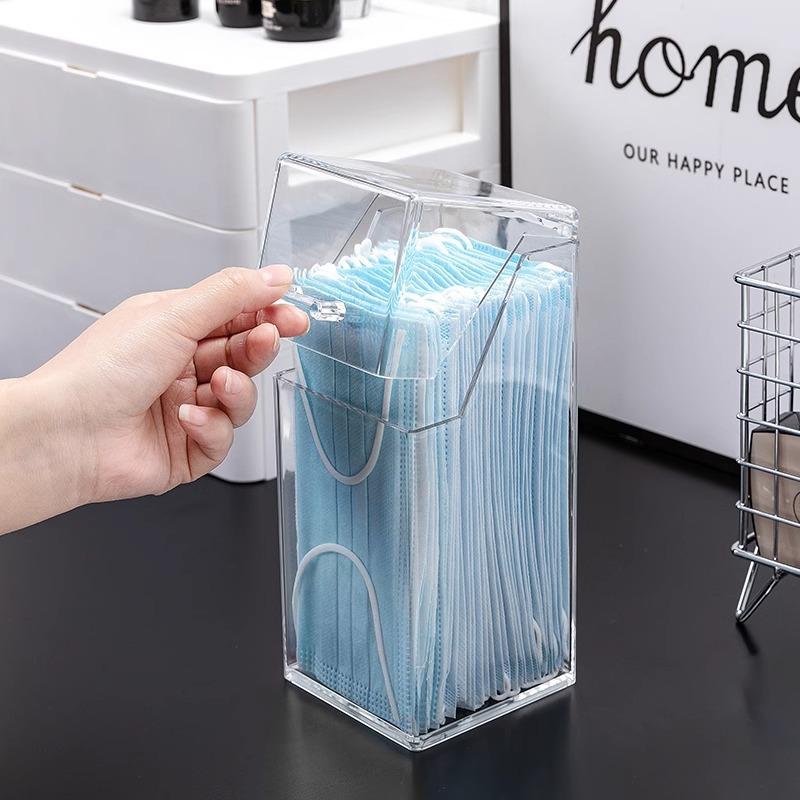 Neue transparente Maskenaufbew – Face Mask Storage Box Bewertung und Preis