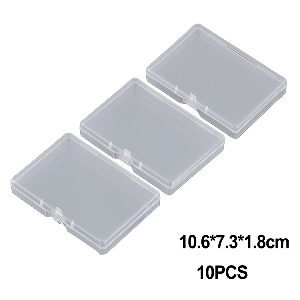 10er-Pack rechteckige Flachbox – Face Mask Storage Box Bewertung und Preis