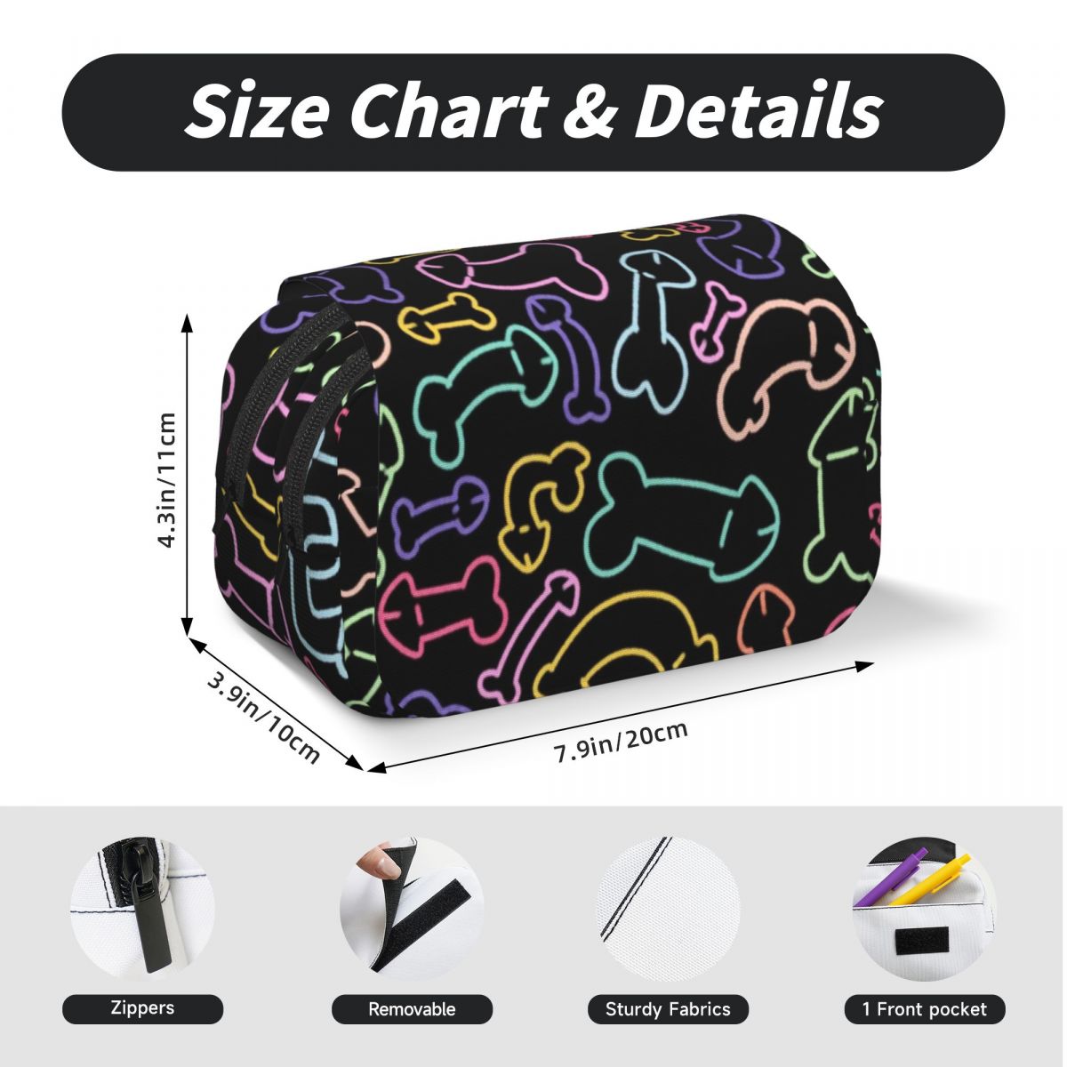 Pastellfarbenes Muster mit Pen – Mask Case Hard Shell Bewertung und Preis